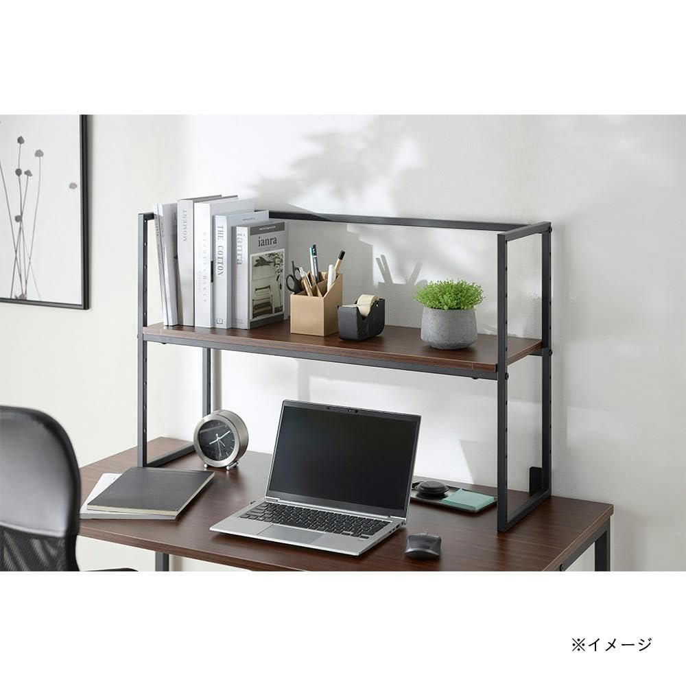 Amazon.co.jp: カインズ(CAINZ) W24 棚の高さが変えられる机上ラック